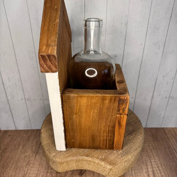 Beach House Vase Home Decor Rustic Art Nature Lover NeW - Picture 3 of 10